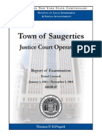 Audit of Saugerties Justice Courts