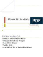 Module 14 Sensitivity Analysis