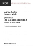 Politicas de La Postmodernidad Agnes Heller y Ferenc Feher 2a Parte Cap3