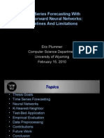 Time Series Forecasting With Feed-Forward Neural Networks