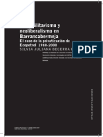 Paramilitarismo y Neoliberalismo en Barrancabermeja