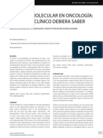 Biología Molecular en Oncología