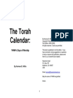 The Torah Calendar Home Printable