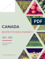 Canada Biopesticides Market - Growth, Trends and Forecasts (2014 - 2019)