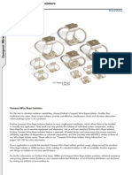 Compact Wire Rope Isolators CR Series