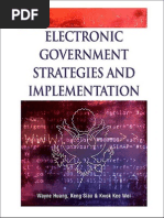 Eletronic Government Strategies and Implementation PDF