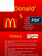 McDonalds Competitive Analysis Presentation