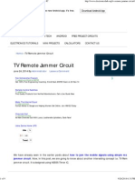 TV Remote Control Jammer Circuit Using 555 Timer IC