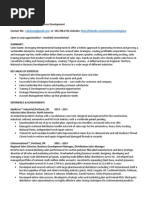 Regional Sales Manager Business Development in Portland OR Resume Michael Kingsley