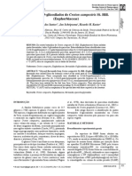 3-O-b-Apiofuranosil - (1-2) Galactopiranosil Quercetina Galactopiranosil Quercetina Arabinopiranosil Quercetina Ramnopiranosil Quercetina em DMSO