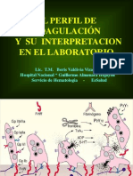 El Perfil de Coagulación y Su Interpretación