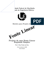 Roteiro de Projeto de Fonte Linear