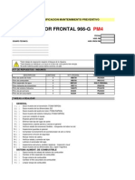 Material Lista Verificacion Mantenimiento Preventivo Cargador Frontal 966g Caterpillar