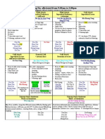 TCM Herbal Classics I Finals Chart (DR Wu's Half) From Leesa Bolden