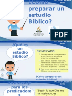 Como Hacer Estudios Biblicos