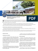 National College of Public Administration and Governance