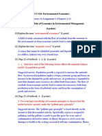 Answers To Assignment 1 (Chs1-3)