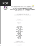 Determinación Del Tipo de Distribución de Un Conjunto de Datos