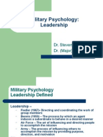 Military Psychology