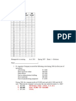 Exam 1 - Solutions