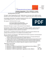 09-09-09 SEC V Bank of America Corporation (1:09-cv-06829) DR Joseph Zernik's Affidavit and Appendices in Opposition To Settlement Then Pending Before The Court S