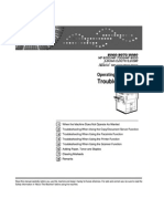 Ricoh Aficio MP 8000 S - P - Troubleshooting