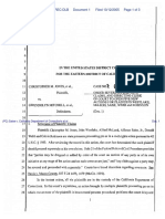 (PC) Saise v. California Department of Corrections Et Al - Document No. 1