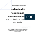 Treinamento para Berçário Na Igreja