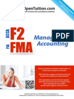 ACCA F2 December 2015 Notes