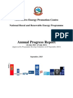 Annual Progress Report of NRREP 2012.13