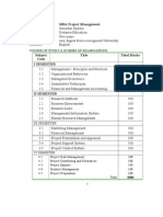 Project Management Mba Sybs