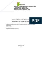 Química Analítica - Separação de Íons Do Grupo V