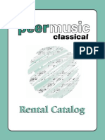 Classical Classical: Rental Catalog Rental Catalog