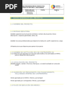 Formato Presentacion Proyectos Socio Productivos