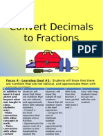 Convert Decimals To Fractions