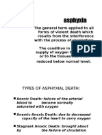 Legal Medicine - Asphyxia