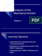 Analysis of The Macro Environment