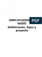 Monografia Amplificador de Audio