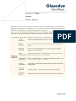 Clase 5 - Formatos Textuales Plan de Redaccion PDF