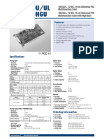 PCI-1710U/UL PCI-1710HGU: Features