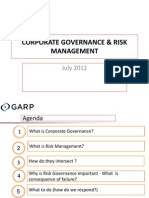 Theroleofriskgovernanceineffectiveriskmanagement Tunji Adesida 071312