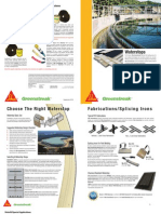 Sika Greenstreal Waterstop Catalog