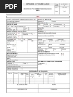 WPS. Registro de Procedimiento de Soldadura, WPQ