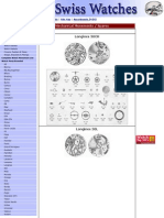 Longines Parts Sheet