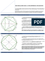 Construcciones de Polígonos Regulares Dada La Circunferencia Circunscrita