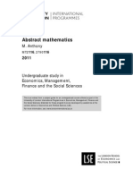 Abstract Mathematics Mt2116 Ch1-3