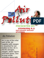 Air Pollution: Causes and Control: Presented by