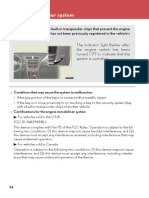 Engine Immobilizer System