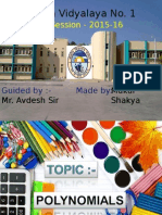 Session - 2015-16: Kendriya Vidyalaya No. 1