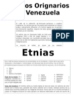 Modulo Impreso Indigenas Venezolanos